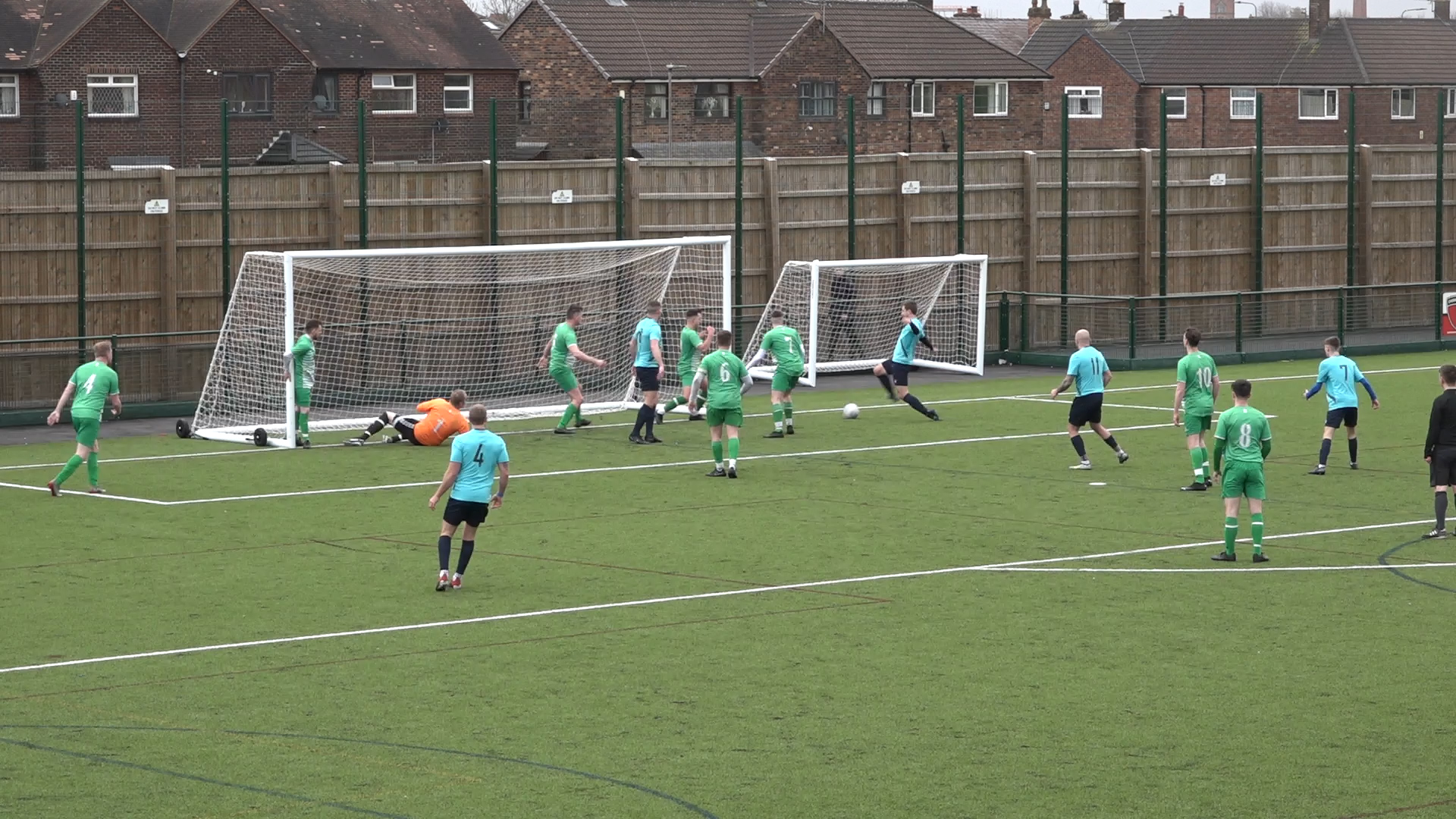 Goal! Winstanley St Aidans score their third goal of the game against Whitworth Valley FC (3-0)