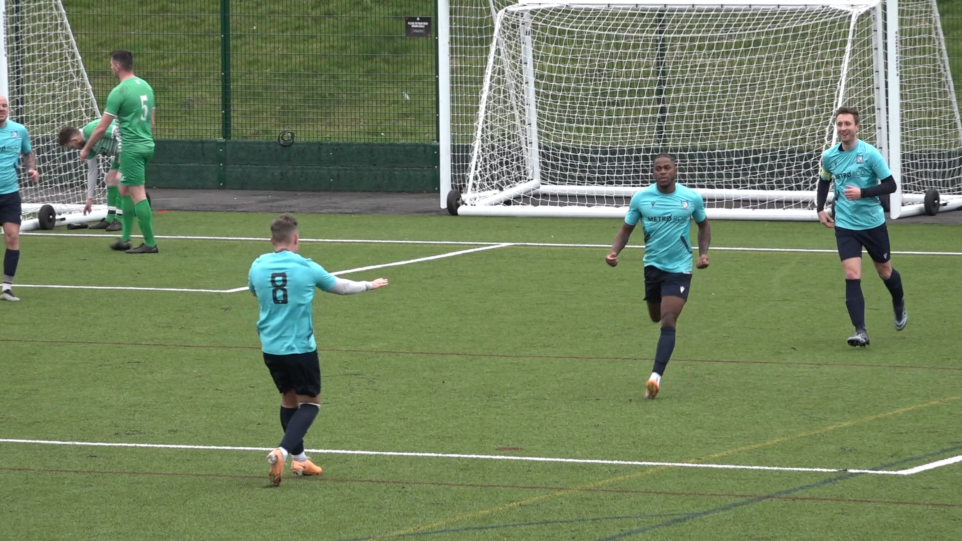 Goal! Winstanley St Aidans score their fourth goal of the game against Whitworth Valley FC (4-0)