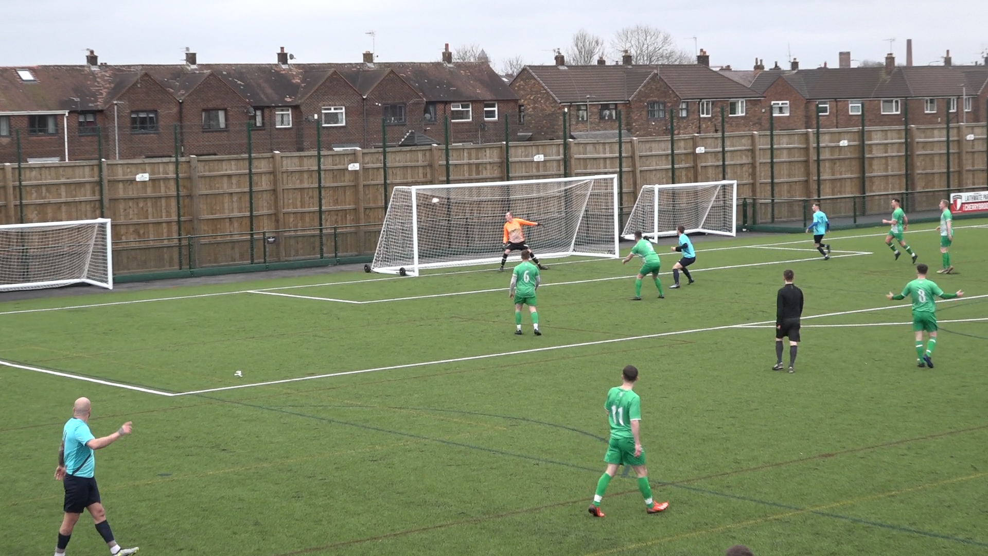 Goal! Winstanley St Aidans take the lead against Whitworth Valley FC (1-0)